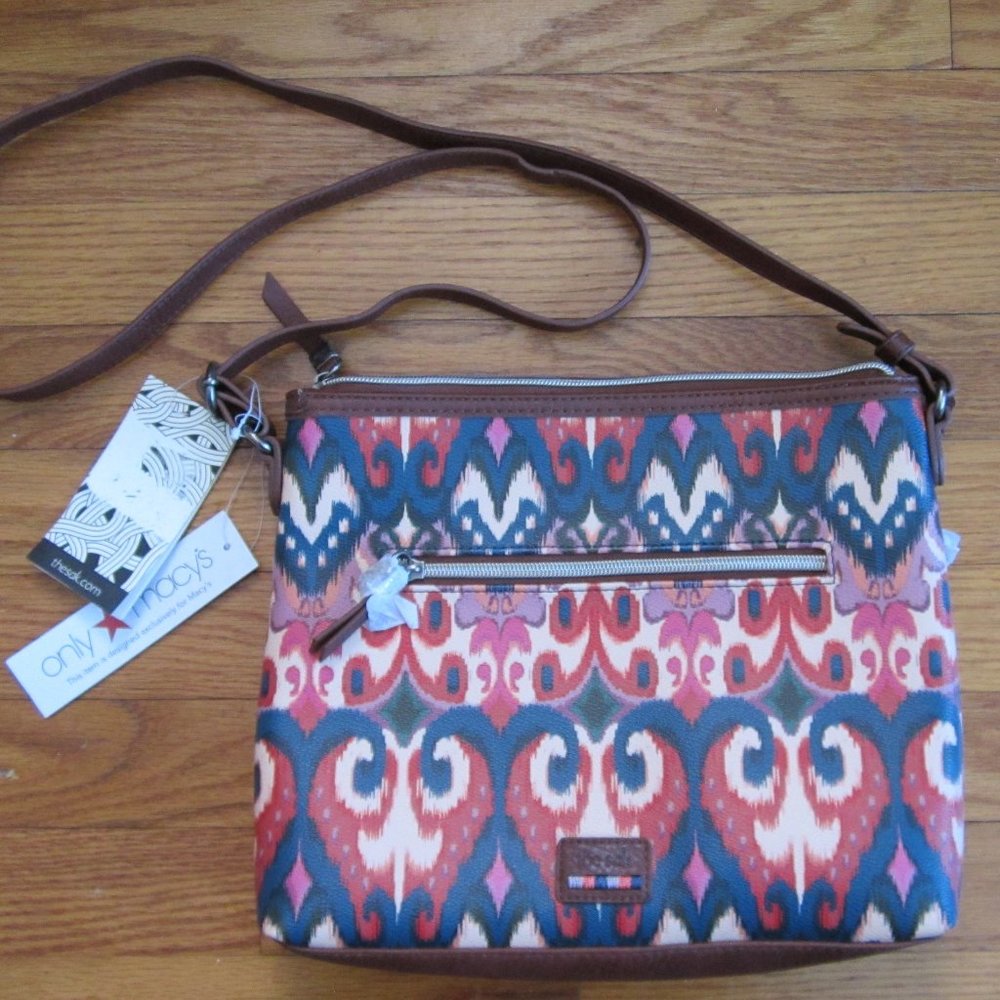 NEW WITH TAGS "THE SAK" MULTICOLOR CROSSBODY PURSE HANDBAG